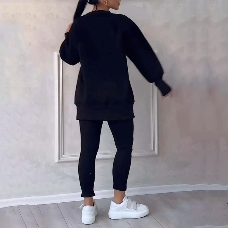 FlexEase™ | Sweatshirt-Leggings-Set | 1+1 Gratis