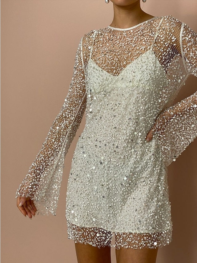 Glamora™ | Tweedelige Sexy Paillettenjurk
