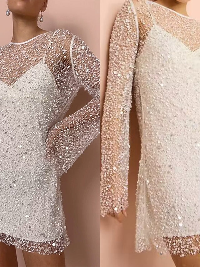 Glamora™ | Tweedelige Sexy Paillettenjurk
