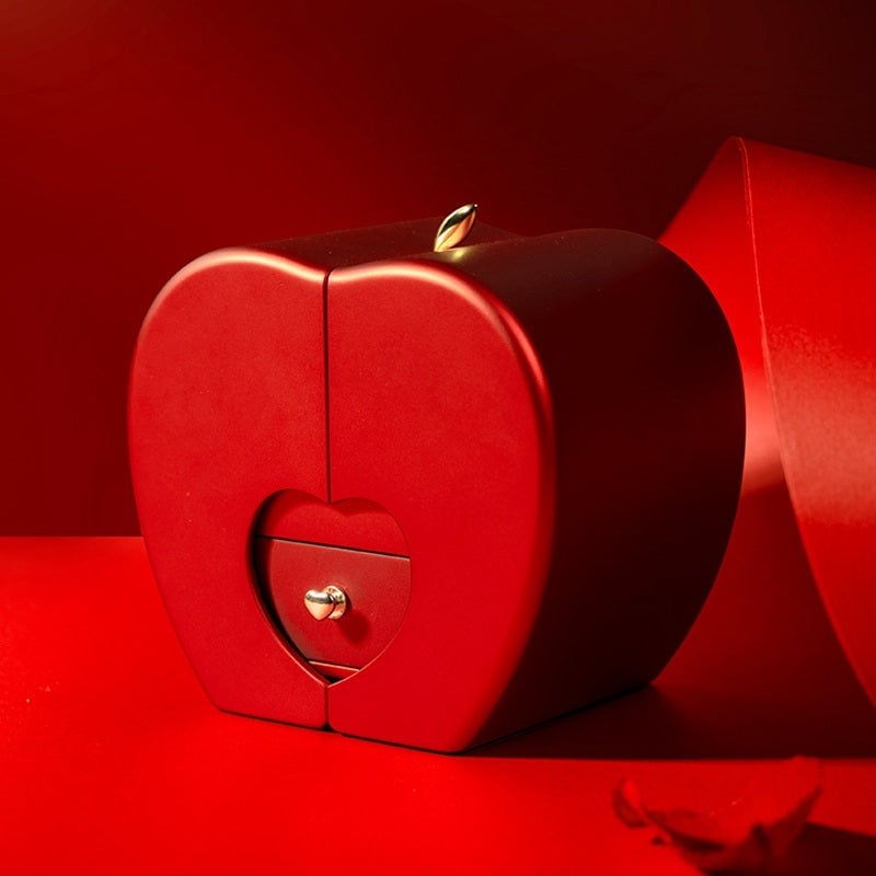 Eternal Love Necklace with Apple Gift Box