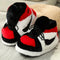 Jordan 1 zwart rood wit