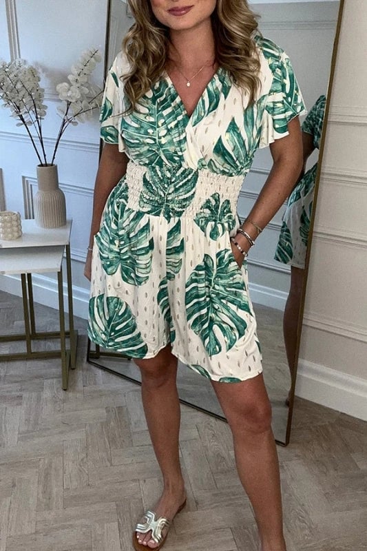 Beatrix™ Chic Romper met Bloemenprint