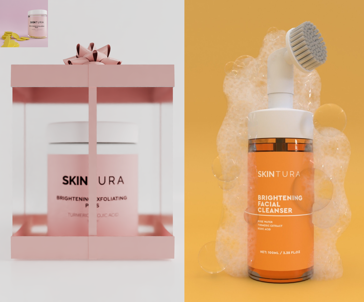 SkinAgent™ - Verhelderende Schuimende Gezichtsreiniger