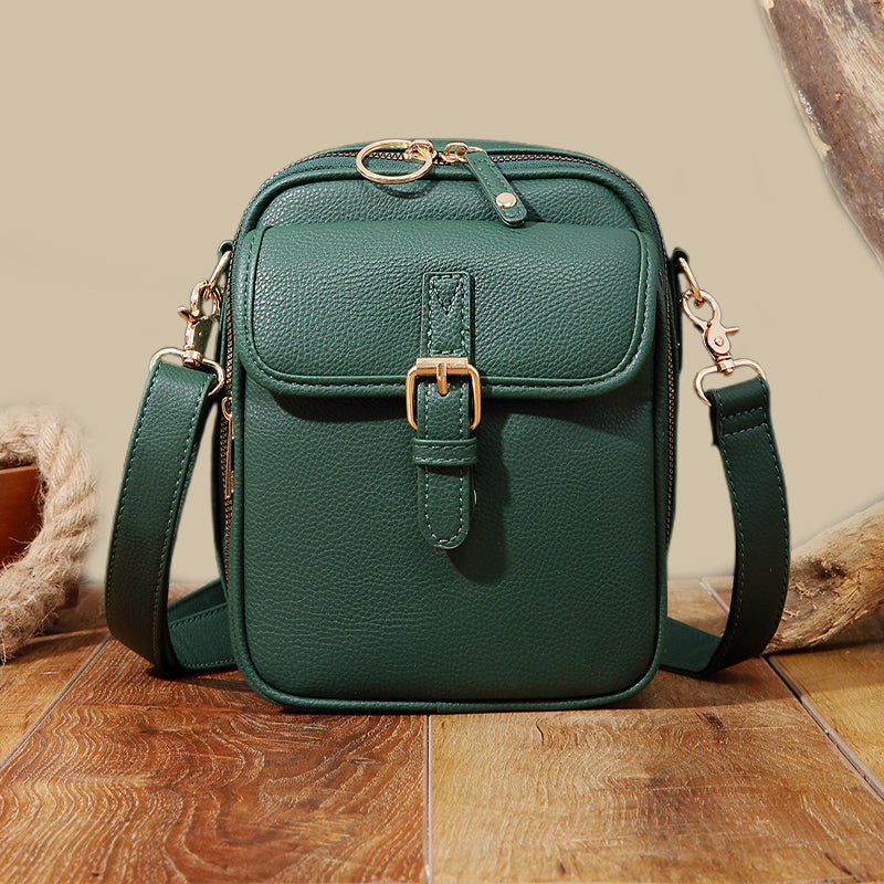 RetroVoyager Tas™ | Vintage Schoudertas met Grote Capaciteit
