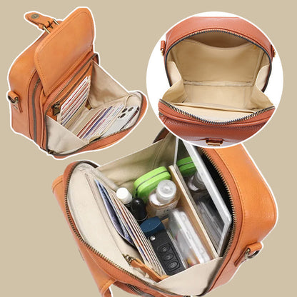 RetroVoyager Tas™ | Vintage Schoudertas met Grote Capaciteit
